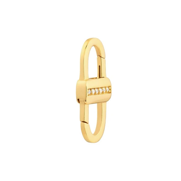 Diamond Double Sided Buckle Push Lock