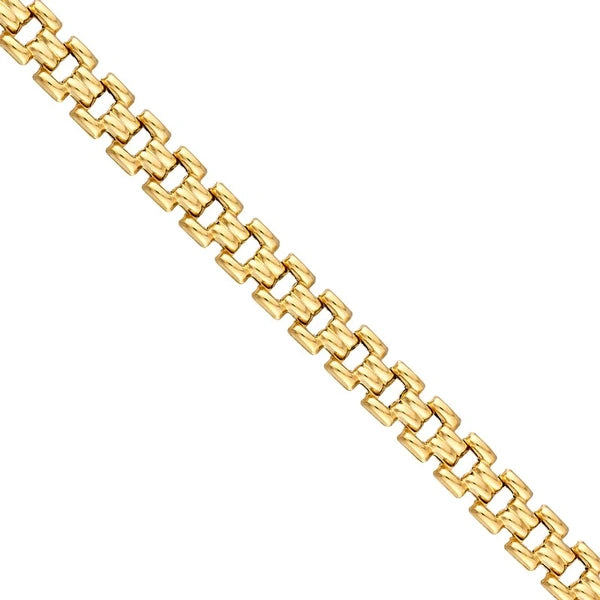 Polished Railroad Link Chain