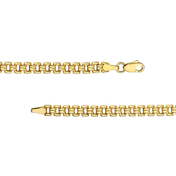 Polished Railroad Link Chain