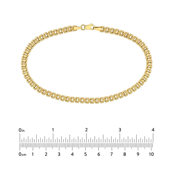 Polished Railroad Link Chain