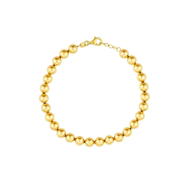 6mm Beaded Bracelet