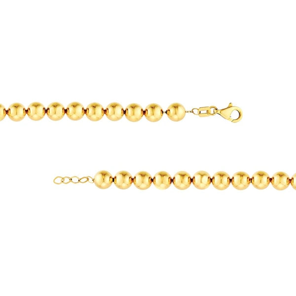 6mm Beaded Bracelet