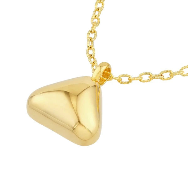 Puffed Triangle Charm
