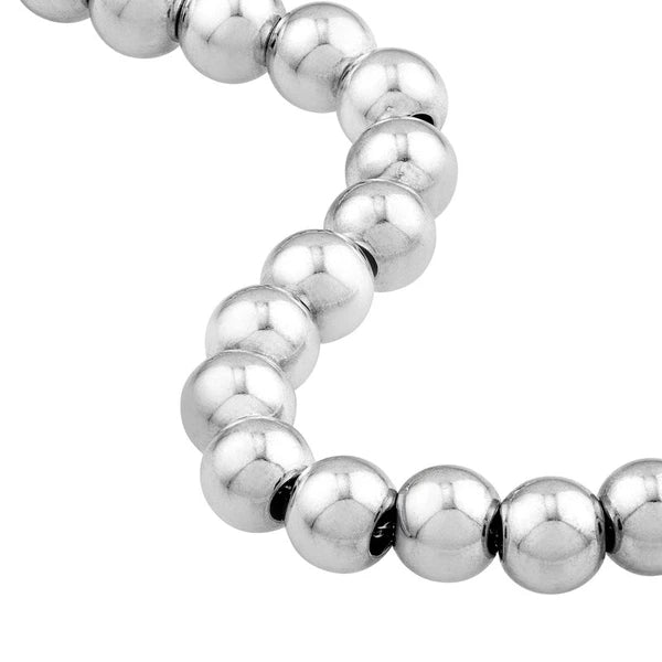 Sterling Silver 8mm Polished Bead Chain