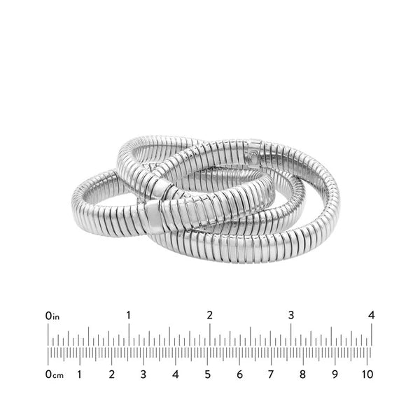 10mm Twisted Layered Tubogas Bangle