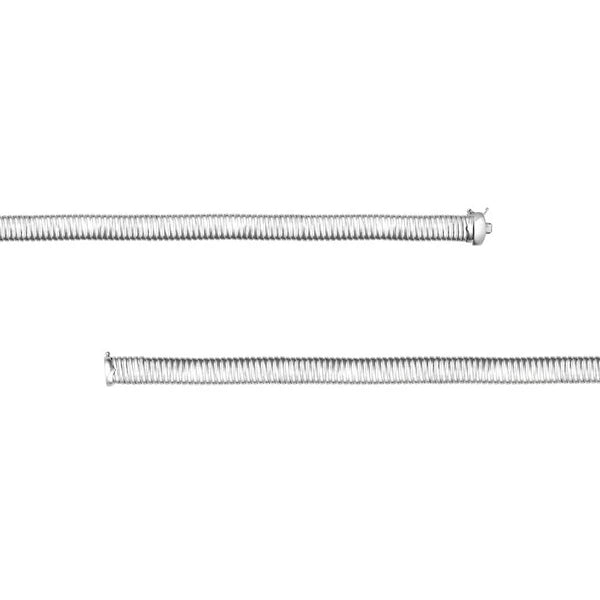 14mm Sterling Silver Tubogas Necklace
