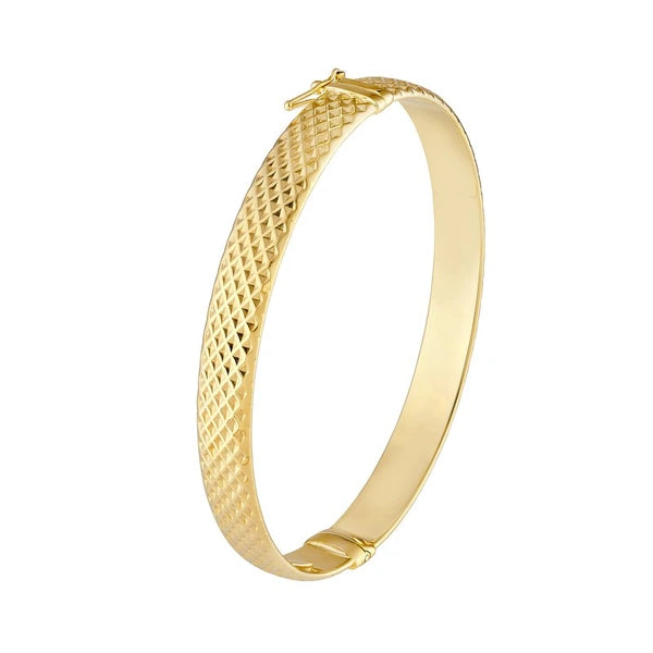 8mm D/C Oval Bangle