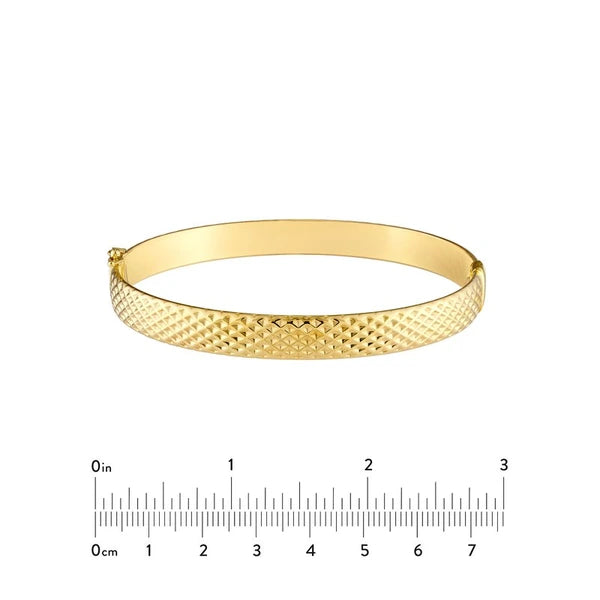 8mm D/C Oval Bangle