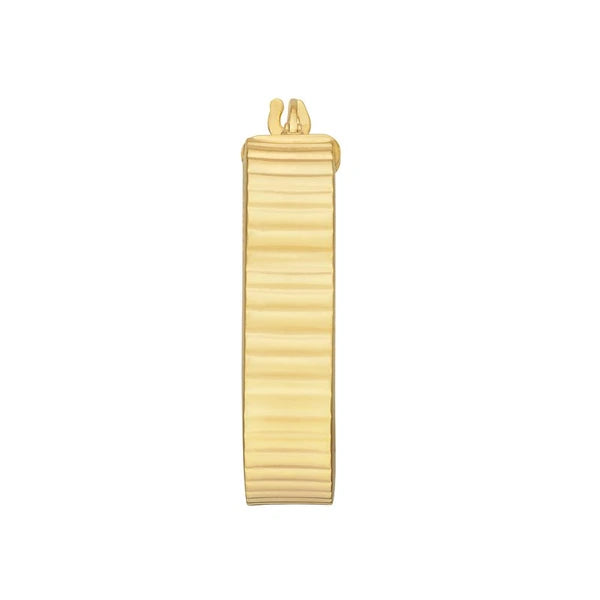 20mm Line Round Hoop Earrings