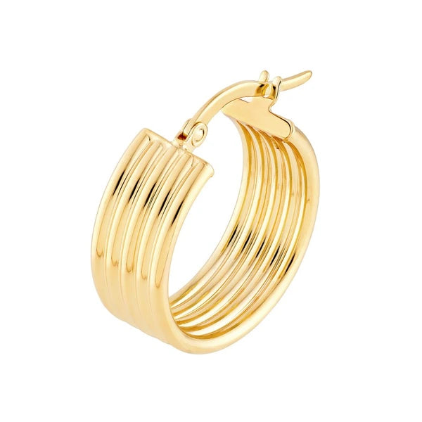 Round Ribbed Hoops