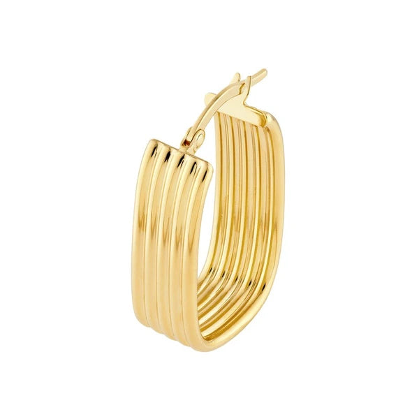 Ribbed Hoops