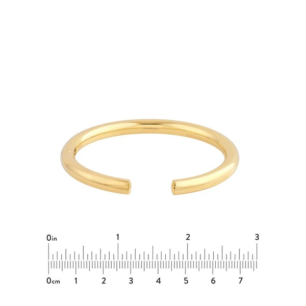 Open Polished Bangle Bracelet