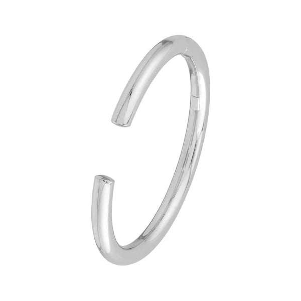 Open Polished Bangle Bracelet