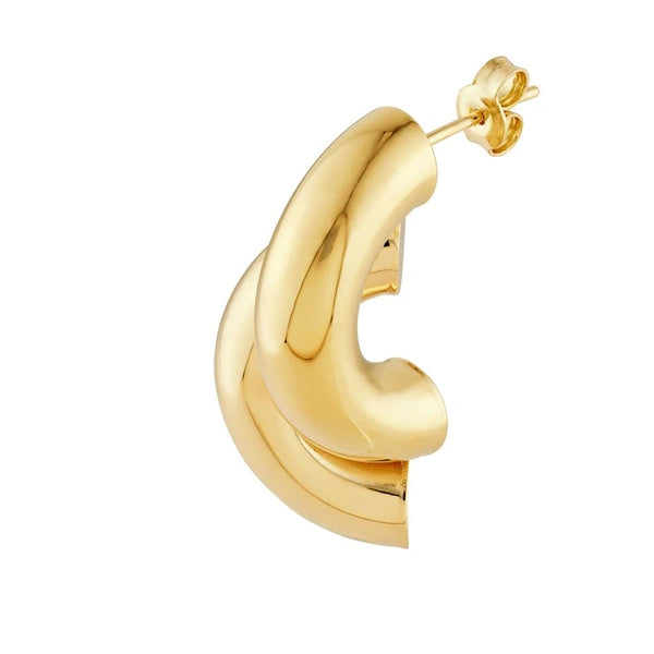 Double Half Circle Earrings