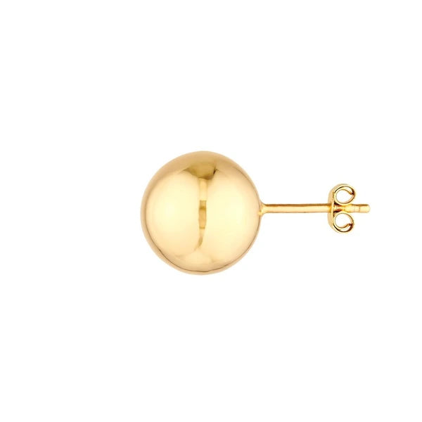 12mm Ball Stud Earrings