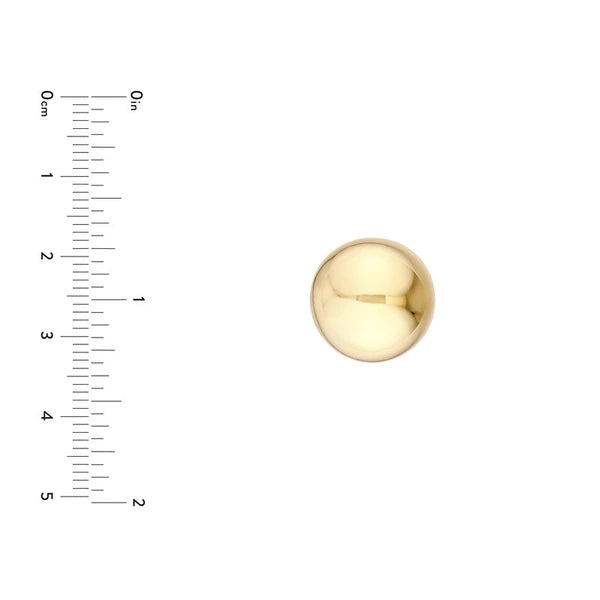 16mm Ball Stud Earrings