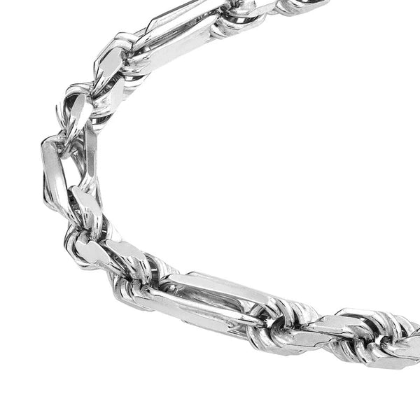 Sterling Silver 5.80mm D/C Figarope Milano Chain