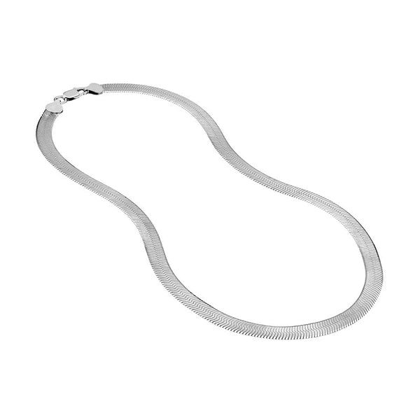 Sterling Silver D/C Herringbone Chain