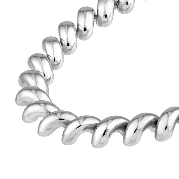 Sterling Silver San Marco Link Bracelet (7.6mm)