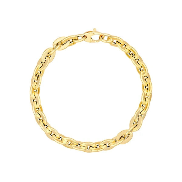 Hollow Oval Link Chain