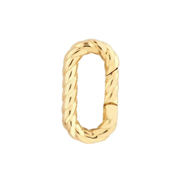 Oval Twist Link SN/Ap Lock