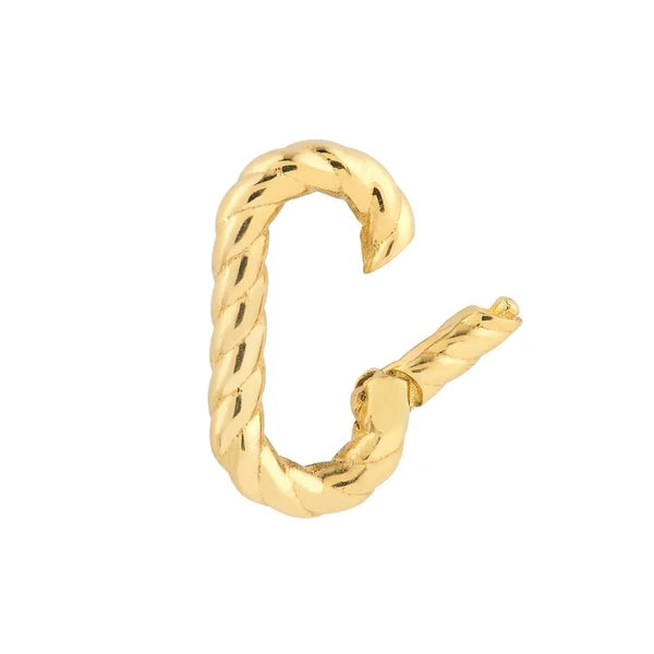 Oval Twist Link SN/Ap Lock