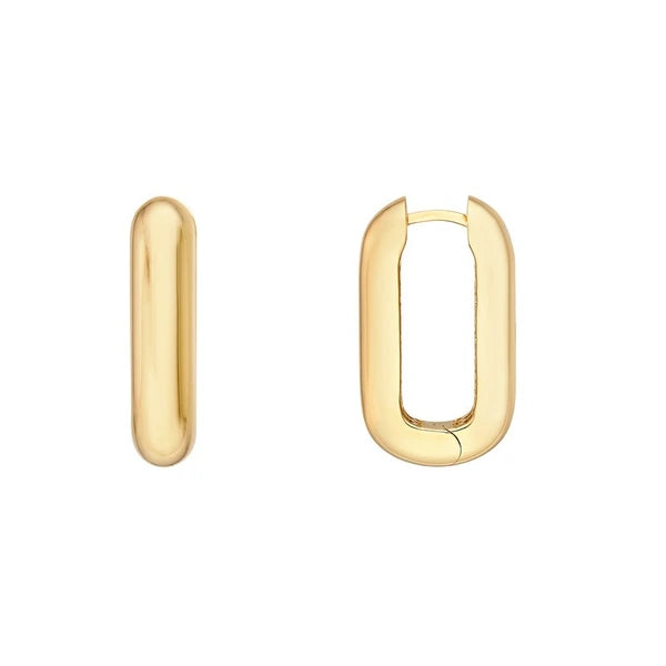 Paper Clip Hoops-