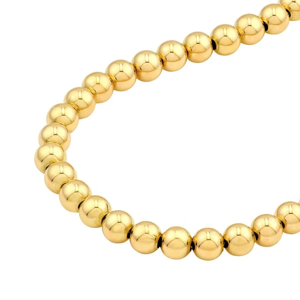4mm Beaded Adjustable Chain Bracelet