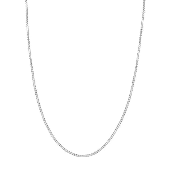 Diamond Half Tennis Necklace (2-1/8tcw)