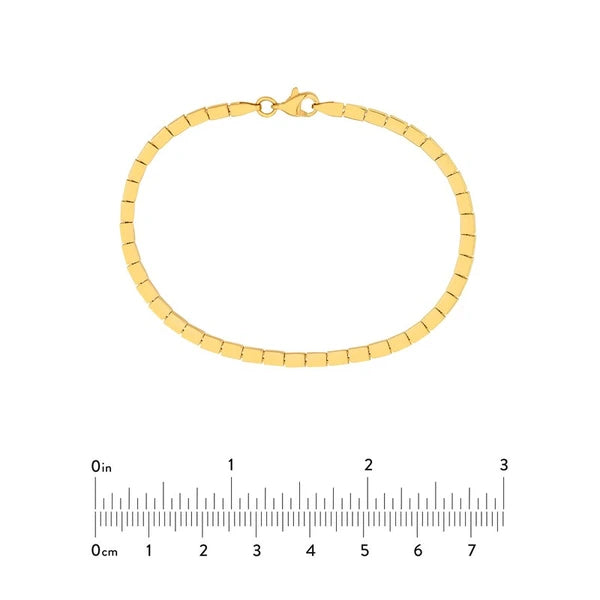 Rectangle Link Bracelet