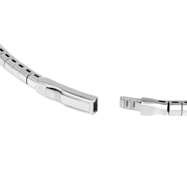 Sapphire & Diamond Flex Tennis Bracelet (7/8tcw)