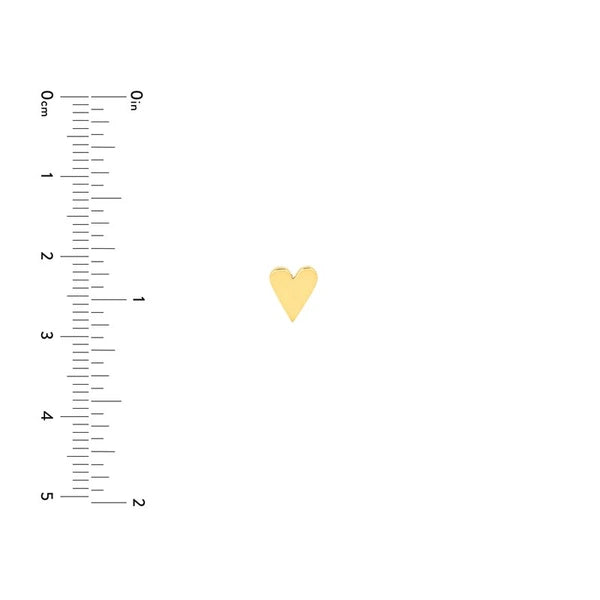 Heart Stud Earrings