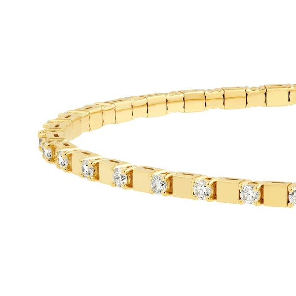 1tcw Diamond Flex Bracelet