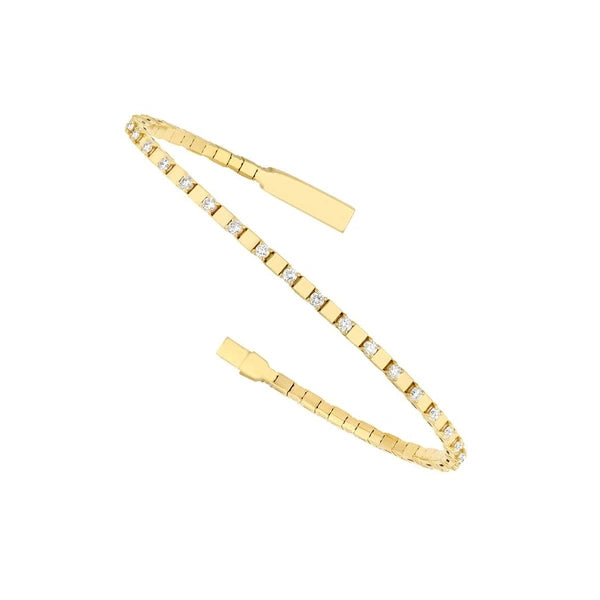 1tcw Diamond Flex Bracelet