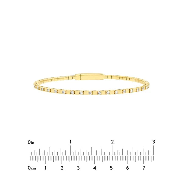 1tcw Diamond Flex Bracelet