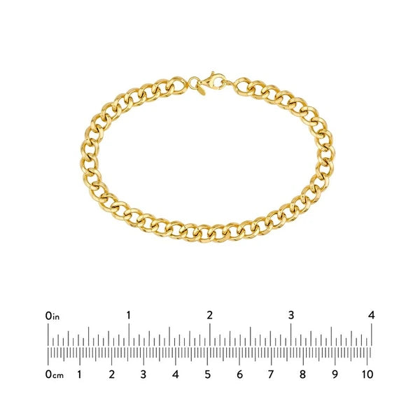 Triangular Tube Curb Link Chain
