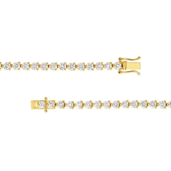 Round Diamond Tennis Bracelet (5tcw)