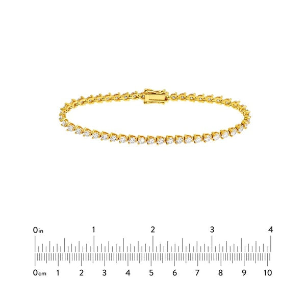 Round Diamond Tennis Bracelet (5tcw)