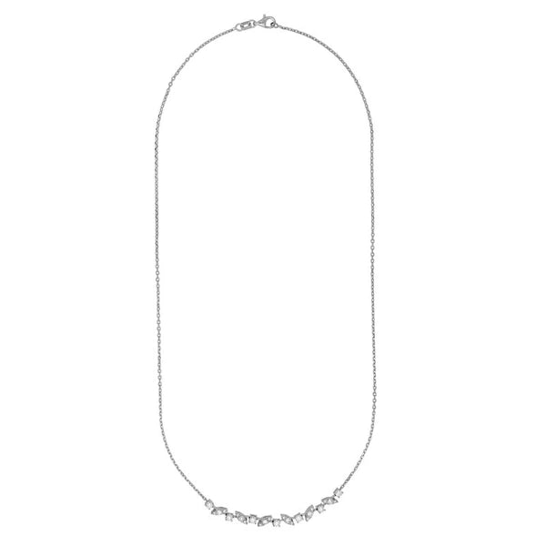 1.0tcw Diamond Center Station Necklace