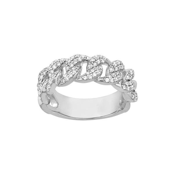 3/4tcw Round Stone Ring