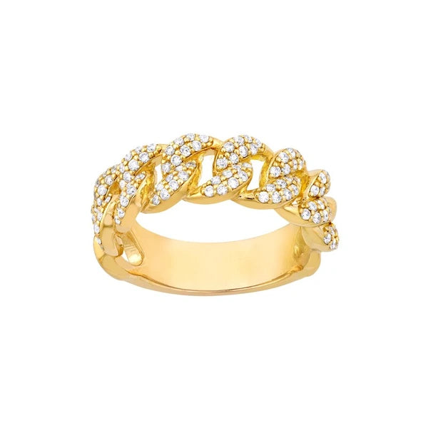 3/4tcw Round Stone Ring