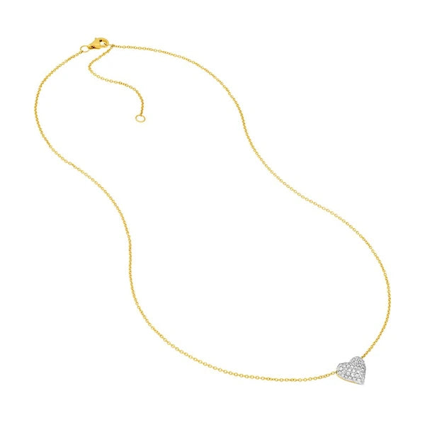 Diamond Pavé Necklace (1/3tcw)
