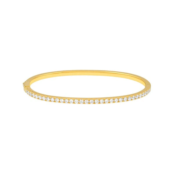 Diamond Half Bangle Bracelet (1-3/8tcw)