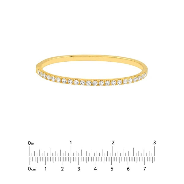 Diamond Bangle Bracelet (2-5/8tcw)