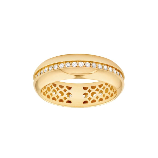 3/8tcw Diamond Channel Band