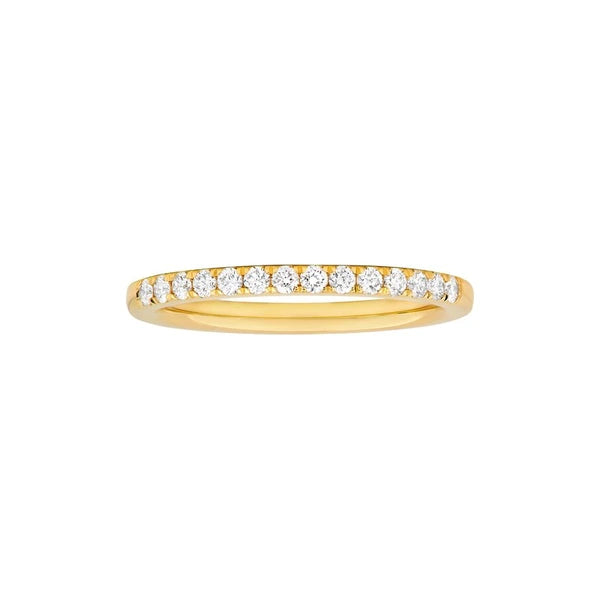 3/8tcw Diamond Half Eternity Band
