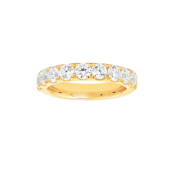 1-1/2ct Diamond Half Eternity Band