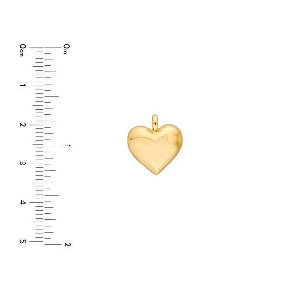 Puffy Heart Charm