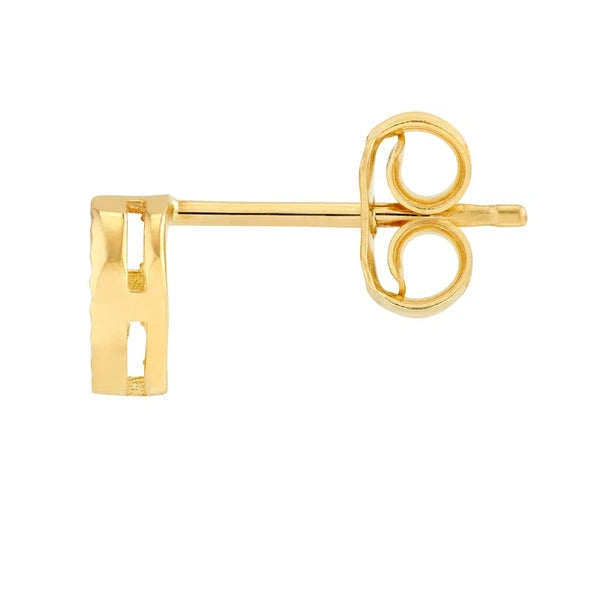 Radiant Round Stud Earrings