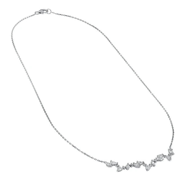 Diamond Blossom Necklace